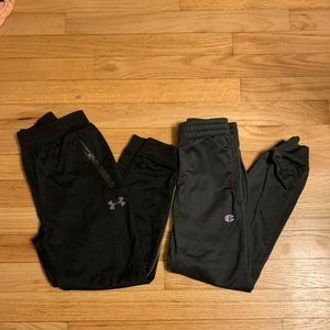 ⭐️💫Boys Jogger Bundle 🩳 Under Armor & Champion